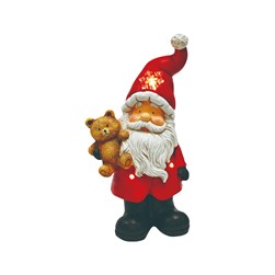 LED Santa & Teddy 22x43cm LED Santa & Teddy 22x43cm