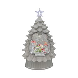 LED Snowman Tree Spinner 26cm