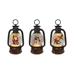 LED Spinner Lantern 19cm 3 Assorted LED Spinner Lantern 19cm 3 Assorted