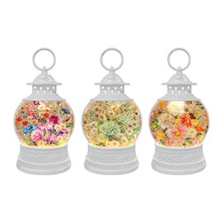 LED Spinner Lantern 23cm 3 Assorted LED Spinner Lantern 23cm 3 Assorted