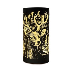 LED Stag Column Black 18cm