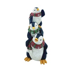 LED Triple Stack Penguins 29cm LED Triple Stack Penguins 29cm