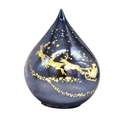 LED Twinkling Teardrop Blue 21cm LED Twinkling Teardrop Blue 21cm