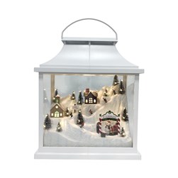 LED Village Lantern 30x36cm