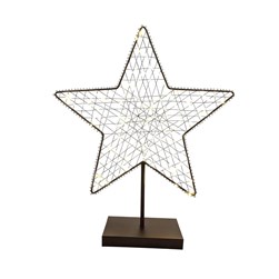 LED(160L) Star On Base Bk 49cm LED(160L) Star On Base Bk 49cm