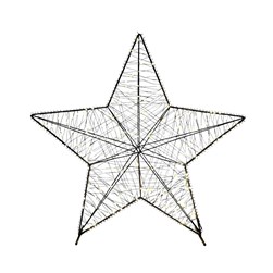 LED Star Black (360L) 49cm