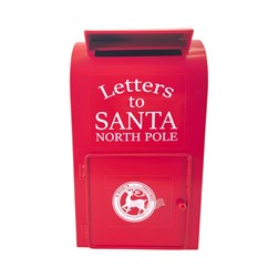 Letters To Santa Postbox 35cm Letters To Santa Postbox 35cm