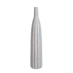 Long Stripe with Ribbed Texture Skittle Vase 101.5cm Long Stripe with Ribbed Texture Skittle Vase 101.5cm