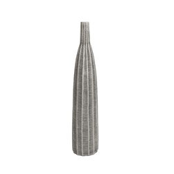 Long Stripe with Ribbed Texture Skittle Vase 76cm Long Stripe with Ribbed Texture Skittle Vase 76cm