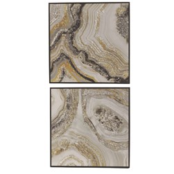 Marble Crystal Art Black/Gold 60cm Assorted Marble Crystal Art Black/Gold 60cm Assorted