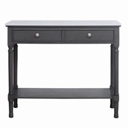 Marbled Top 2 Drawer Console Table Marbled Top 2 Drawer Console Table
