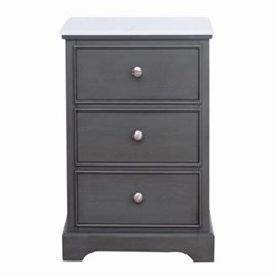 Marbled Top 3 Drawer Cabinet Marbled Top 3 Drawer Cabinet