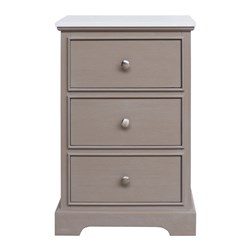 Marbled Top 3 Drawer Cabinet Marbled Top 3 Drawer Cabinet