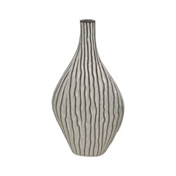 Monochrome Stripe Bottle Vase 45cm Monochrome Stripe Bottle Vase 45cm