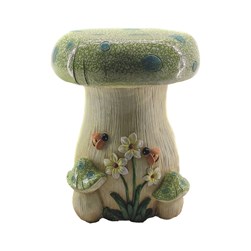 Mushroom Plant Stand Green 41cm Mushroom Plant Stand Green 41cm