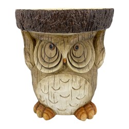 Owl Plant Stand 32x37cm
