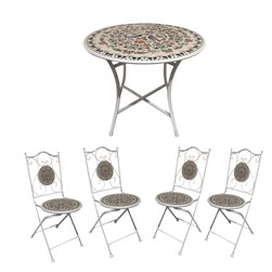 Paraiso Bistro Set 90x75cm