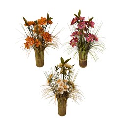 Pear Blossom Grass Bundles 45cm 3 Assorted Pear Blossom Grass Bundles 45cm 3 Assorted