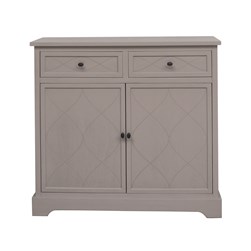 Pebble Grey 2 Drawer Unit 81cm Pebble Grey 2 Drawer Unit 81cm