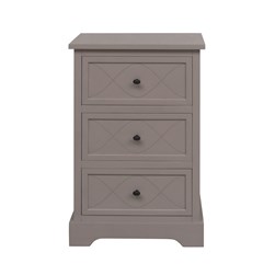 Pebble Grey 3 Drawer Unit 66cm Pebble Grey 3 Drawer Unit 66cm