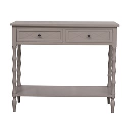 Pebble Grey Console Table 90cm Pebble Grey Console Table 90cm