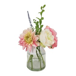 Peony & Rose Display 30cm