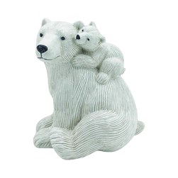 Polar Bear Family 19 x 20cm