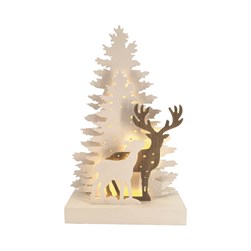 Reindeer & Tree 30 x 49cm Reindeer & Tree 30 x 49cm