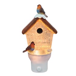 Robin Night Light Spinner 16.5cm Robin Night Light Spinner 16.5cm