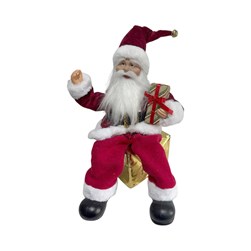 Santa On Present 34x42cm Santa On Present 34x42cm