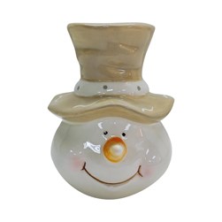 Snowman Head 7x12cm