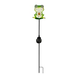 Solar Frog Stake 77cm