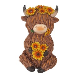 Solar Highland Cow 25cm Solar Highland Cow 25cm
