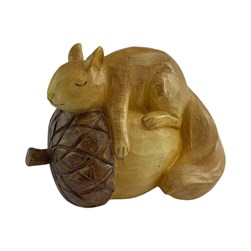 Squirrel & Acorn 13x10cm