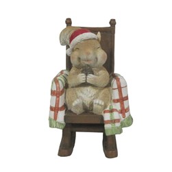 Squirrel In Chair 11x17cm Squirrel In Chair 11x17cm