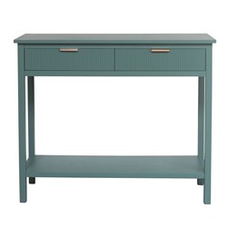Teal Console Table 90cm Teal Console Table 90cm