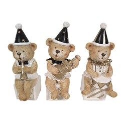 Teddy Bear Band 10x20cm 3 Assorted Teddy Bear Band 10x20cm 3 Assorted