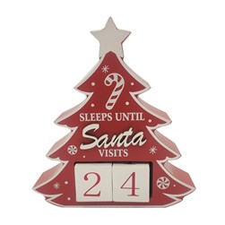 Tree Advent Calendar Red 15cm Tree Advent Calendar Red 15cm