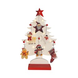 Tree Decorations with Small Acrylic Display