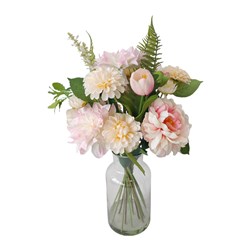 Vase With Floral Display 53cm