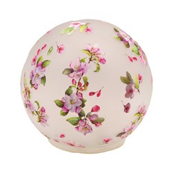 Vintage Floral LED Ball 14cm Vintage Floral LED Ball 14cm