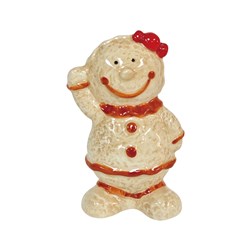 Waving Gingerbread Man 7x11cm Waving Gingerbread Man 7x11cm