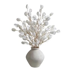 White Flower Ceramic Pot 63cm White Flower Ceramic Pot 63cm