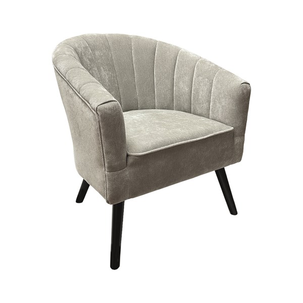 Chenille Chair Grey 70x80cm Chenille Chair Grey 70x80cm