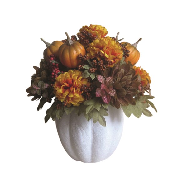 Autumn Floral Ceramic Vase 27cm Autumn Floral Ceramic Vase 27cm