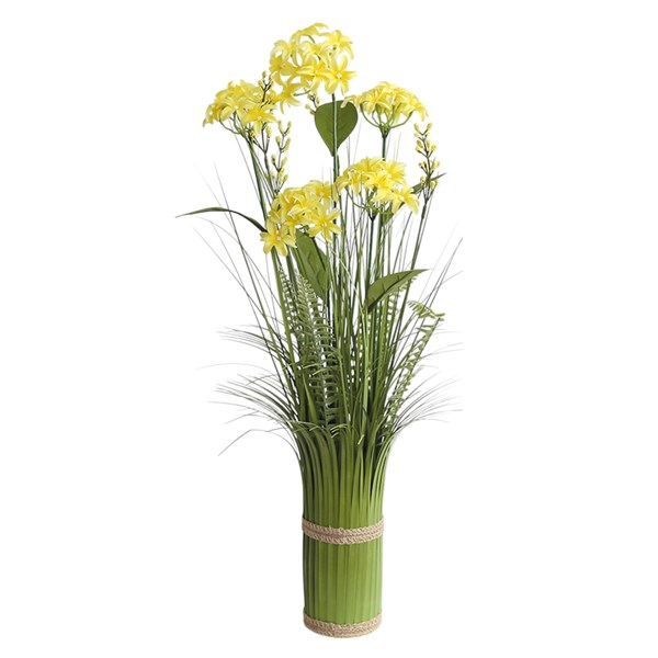 Yellow Hyacinth Grass Floral Bundle 65cm Yellow Hyacinth Grass Floral Bundle 65cm