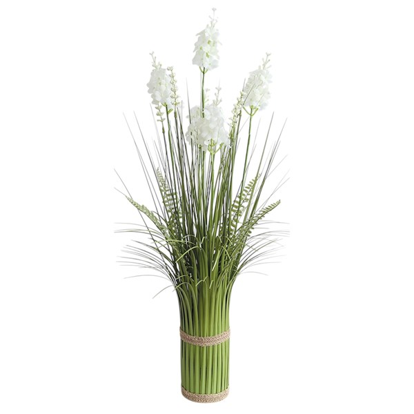 White Lavender Grass Floral Bundle 65cm White Lavender Grass Floral Bundle 65cm