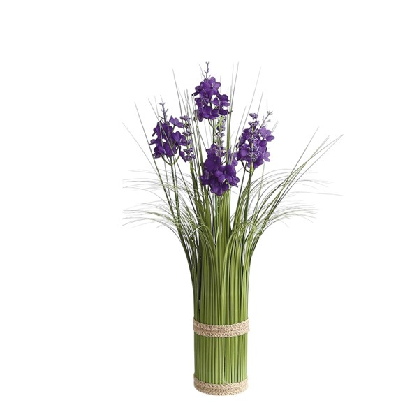 Purple Lavender Grass Floral Bundle 45cm Purple Lavender Grass Floral Bundle 45cm