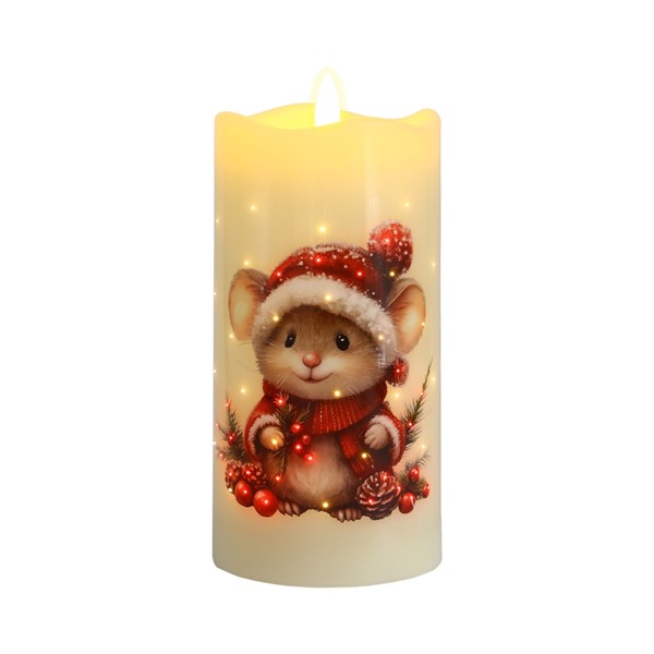 LED Mouse Candle 7.5cm x 15cm LED Mouse Candle 7.5cm x 15cm
