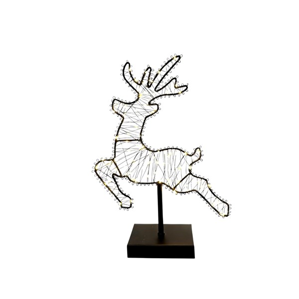 LED Reindeer Black (110L) 36cm LED Reindeer Black (110L) 36cm